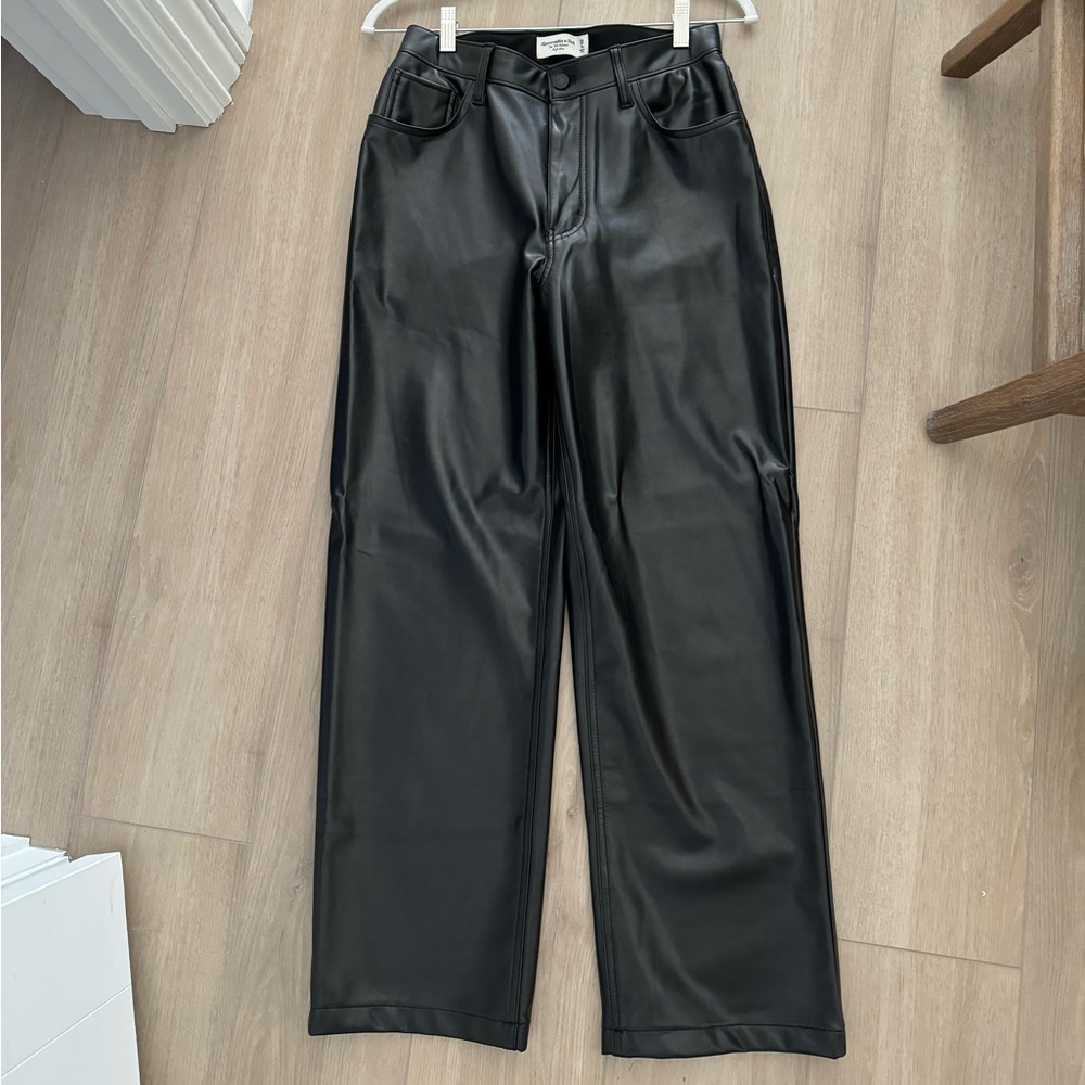 Abercrombie Vegan Leather Pants